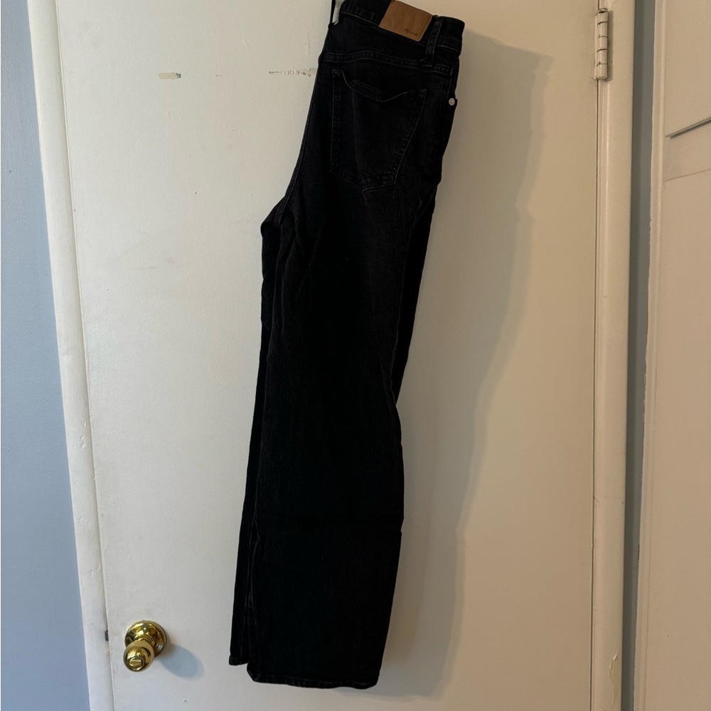 Black Madewell Perfect Vintage Wide Leg Pants
